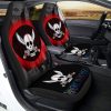 Red Hair Pirates Flag Car Seat Covers Custom Car Accessories