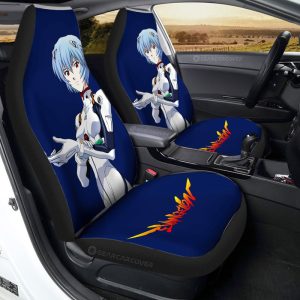 Rei Ayanami Car Seat Covers Custom NGE Car Accessories