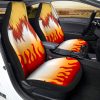 Rengoku Uniform Car Seat Covers Custom Hairstyle Car Interior Accessories