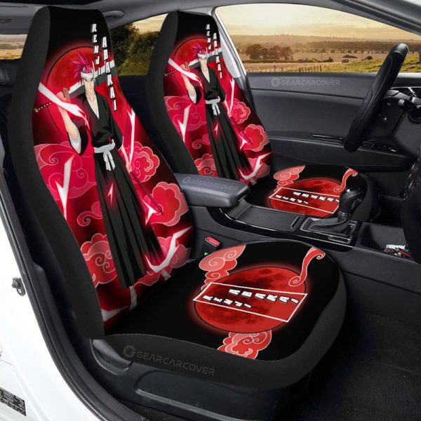 Renji Abarai Car Seat Covers Custom Bleach Car Interior Accessories