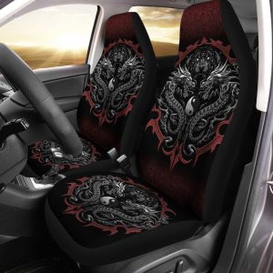 Rising Bengal Dragon Car Seat Covers Custom Car Accessories