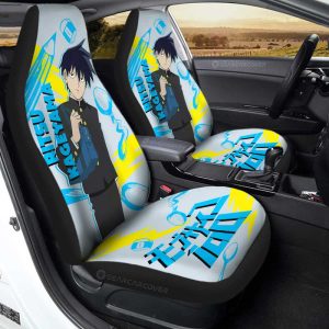 Ritsu Kageyama Car Seat Covers Custom Mob Psycho 100 Anime Car Accessories