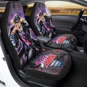 Robert E. O Speedwagon Car Seat Covers Custom JJBA Anime Car