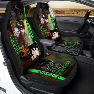 Rock Lee Car Seat Covers Custom Anime Car Accessories