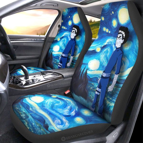 Rock Lee Car Seat Covers Custom Starry Night Styles