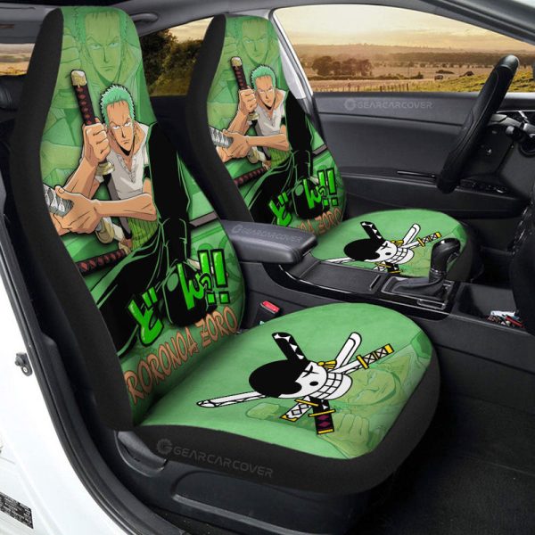 Roronoa Zoro Car Seat Covers Custom Car Accessories