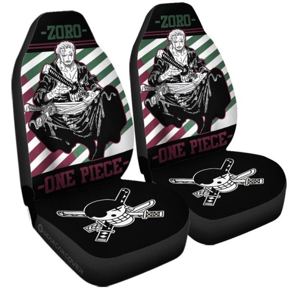 Roronoa Zoro Car Seat Covers Custom Car Accessories