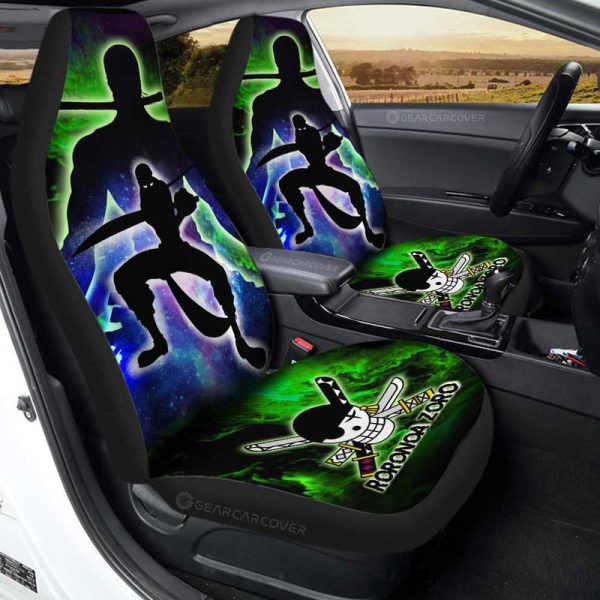 Roronoa Zoro Car Seat Covers Custom One Piece Car Accessories