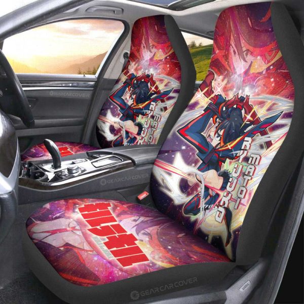 Ryuuko Matoi Car Seat Covers Custom Characters Car Accessories