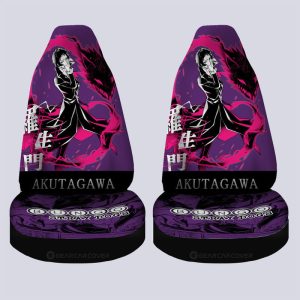 Ryuunosuke Akutagawa Car Seat Covers Custom Car Accessories