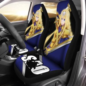 SAO Alice Zuberg Seat Covers Custom Sword Art Online Anime Car Accessories