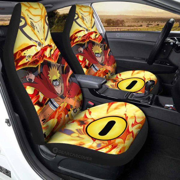 Sage Car Seat Covers Custom Sharingan Eye Car Accessories