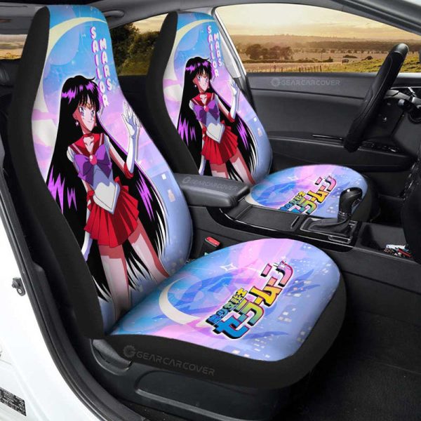 Sailor Mars Car Seat Covers Custom Sailor Moon Anime For Car Decoration