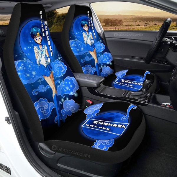 Sailor Mercury Car Seat Covers Custom Car Accessories