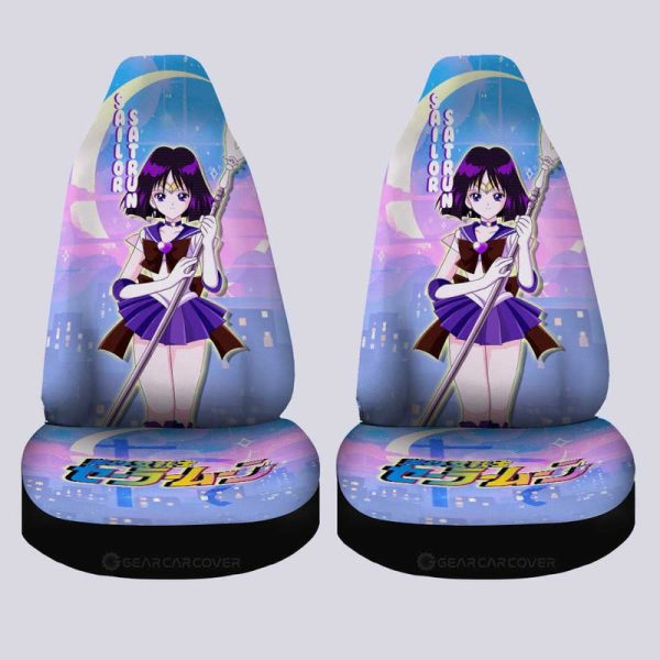 Sailor Saturn Car Seat Covers Custom Sailor Moon Anime Car Accessories