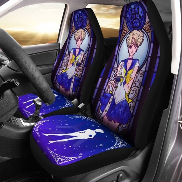 Sailor Uranus Car Seat Covers Custom Sailor Moon Anime Car Accessories Anime Gifts