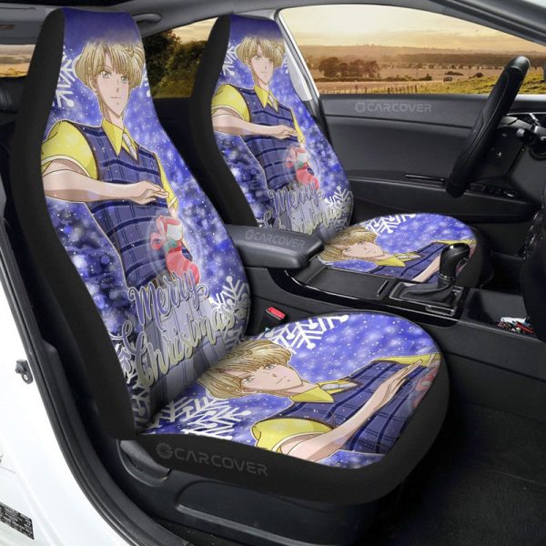 Sailor Uranus Car Seat Covers Custom Sailor Moon Anime Car Accessories Merry Christmas