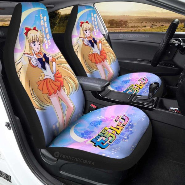 Sailor Venus Car Seat Covers Custom For Car Decoration