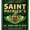 Saint Patrick’s Pug Dog Blanket