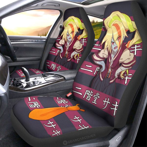 Saki Nikaido Car Seat Covers Custom Anime Car Accessories