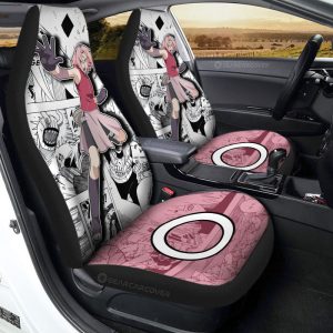 Sakura Car Seat Covers Custom Anime Car Accessories Mix Manga