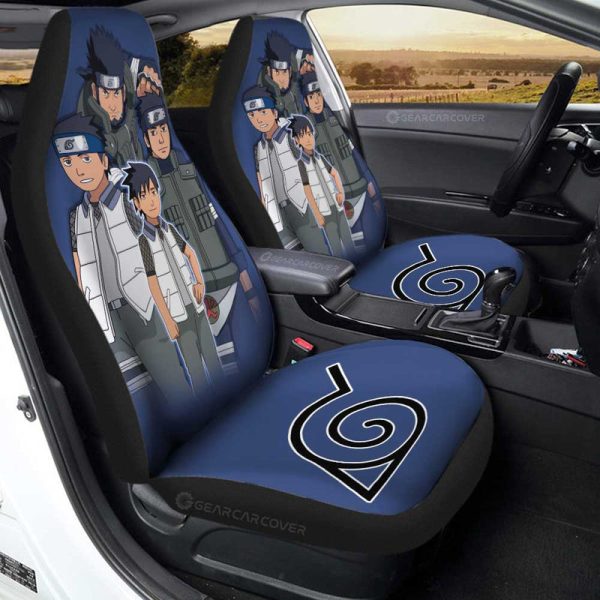 Sarutobi Asuma Car Seat Covers Custom Anime Car Accessories For Fans