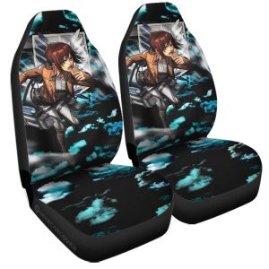 Sasha Blouse Car Seat Covers Custom Attack On Titan Anime Car Accessories