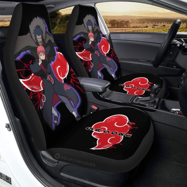 Sasori Car Seat Covers Custom For Anime Fans