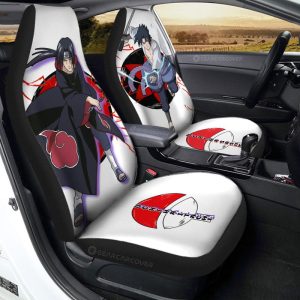 Sasuke And Itachi Car Seat Covers Custom For Anime Fans