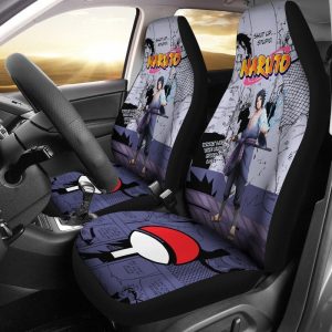 Sasuke Car Seat Covers Custom Manga Anime Car Accessories