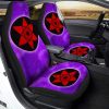 Sasuke Mangekyo Sharingan Car Seat Covers Custom Anime Tie Dye Style