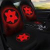 Sasuke Mangekyou Car Seat Covers Custom Sharingan Anime Car Accessories