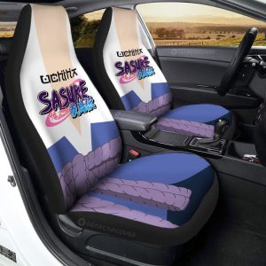 Sasuke Shippuden Uniform Car Seat Covers Custom Anime Car Interior Accessories