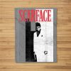 Scarface Distressed Movie Poster Photo Fleece Blanket