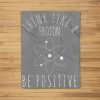 Science Gift Positive Thinking Proton Fleece Blanket