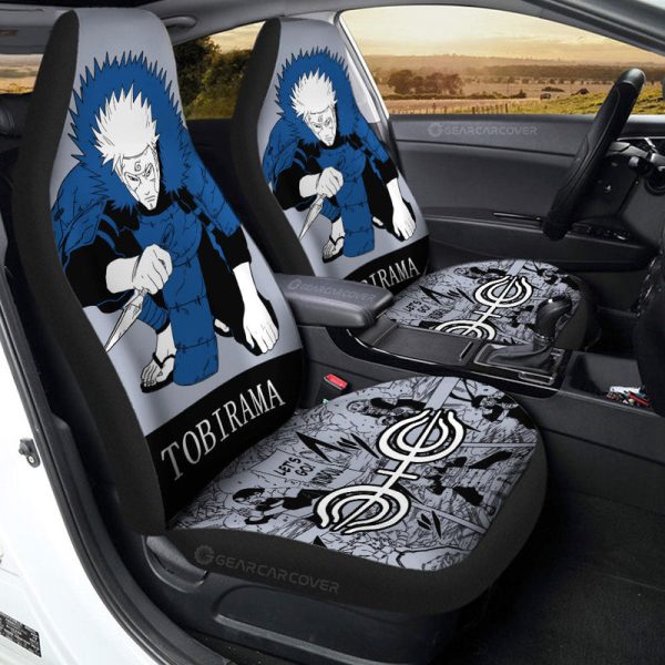 Senju Tobirama Car Seat Covers Custom Car Accessories Manga Color Style