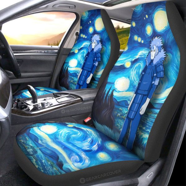 Senju Tobirama Car Seat Covers Custom Starry Night Styles