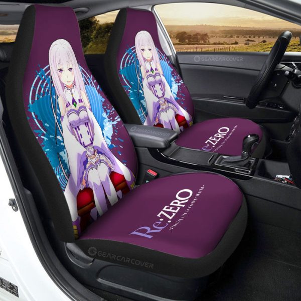 Sexy Girl Emilia Car Seat Covers Custom Car Accessories