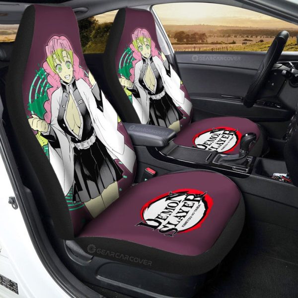 Sexy Girl Kanroji Mitsuri Car Seat Covers Custom