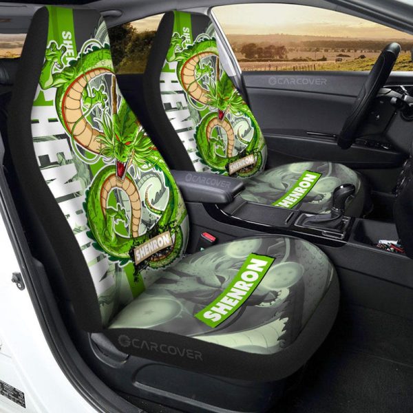 Shenron Car Seat Covers Custom Dragon Ball Anime Car Accessories