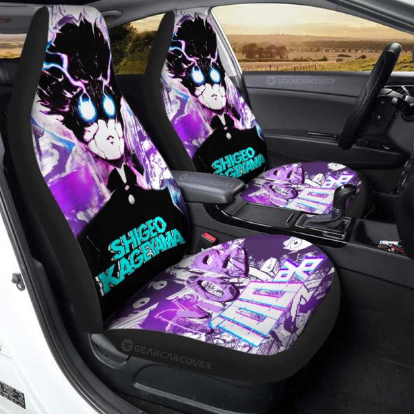 Shigeo Kageyama Car Seat Covers Custom Anime Mob Pyscho 100