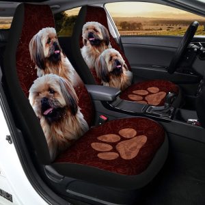 Shih Tzu Car Seat Covers Custom Car Accessories For Dog Lovers