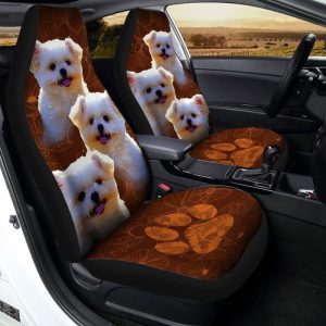 Shih Tzu Car Seat Covers Custom Cute Car Accessories For Dog Lovers