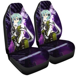 Shino Asada (Sinon) Car Seat Covers Custom