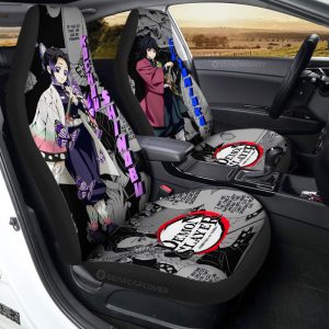 Shinobu And Giyuu Car Seat Covers Custom Demon Slayer Anime Mix Mangas