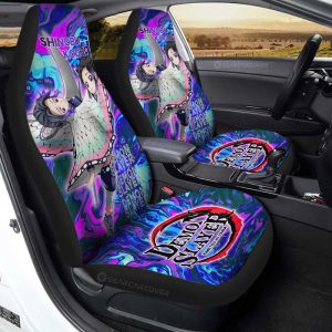 Shinobu Kocho Car Seat Covers Custom Demon Slayer Car Accessories For Fans