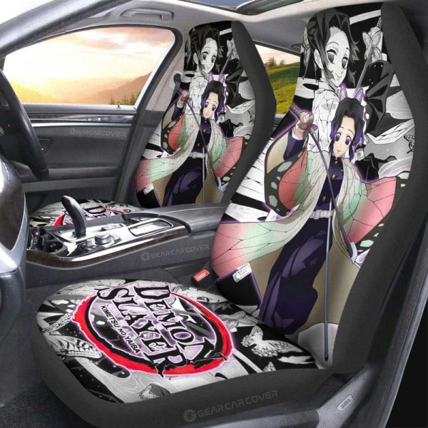 Shinobu Kochou Car Seat Covers Custom Car Accessories