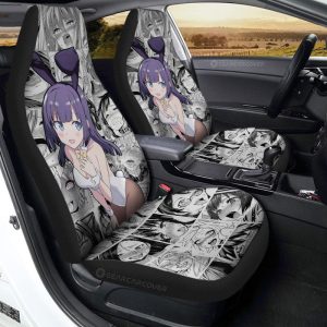 Shoko Makinohara Car Seat Covers Custom Bunny Girl Senpai Car Accessories