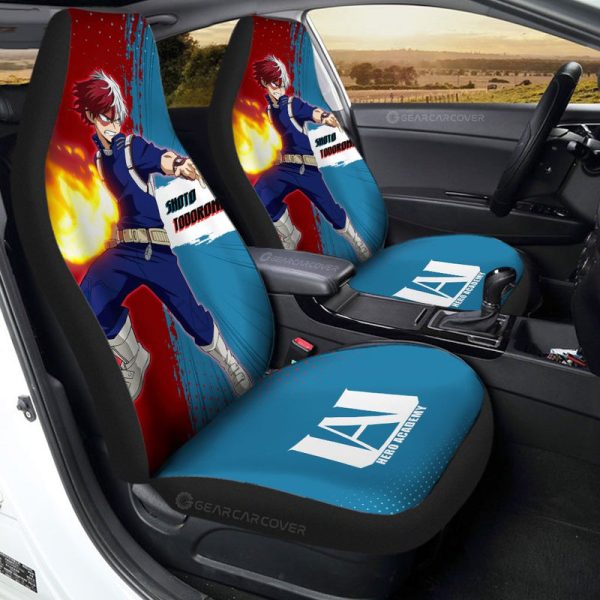 Shoto Todoroki Car Seat Covers Custom For Fans