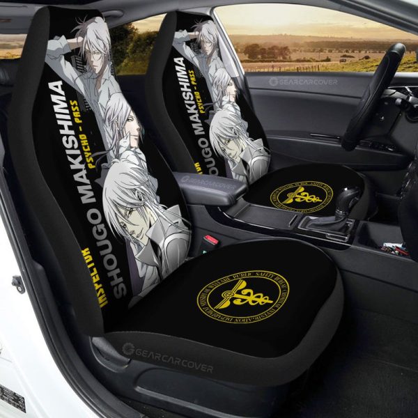 Shougo Makishima Car Seat Covers Custom Psycho-Pass Car Accessories